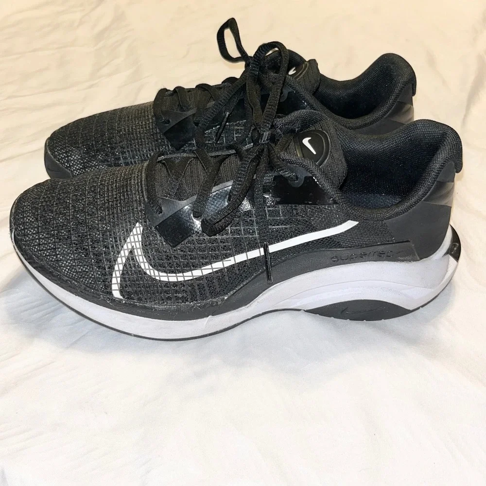 Nike SuperRep Go 2 Black White Training Shoes CK9406-001 Womens Size 7